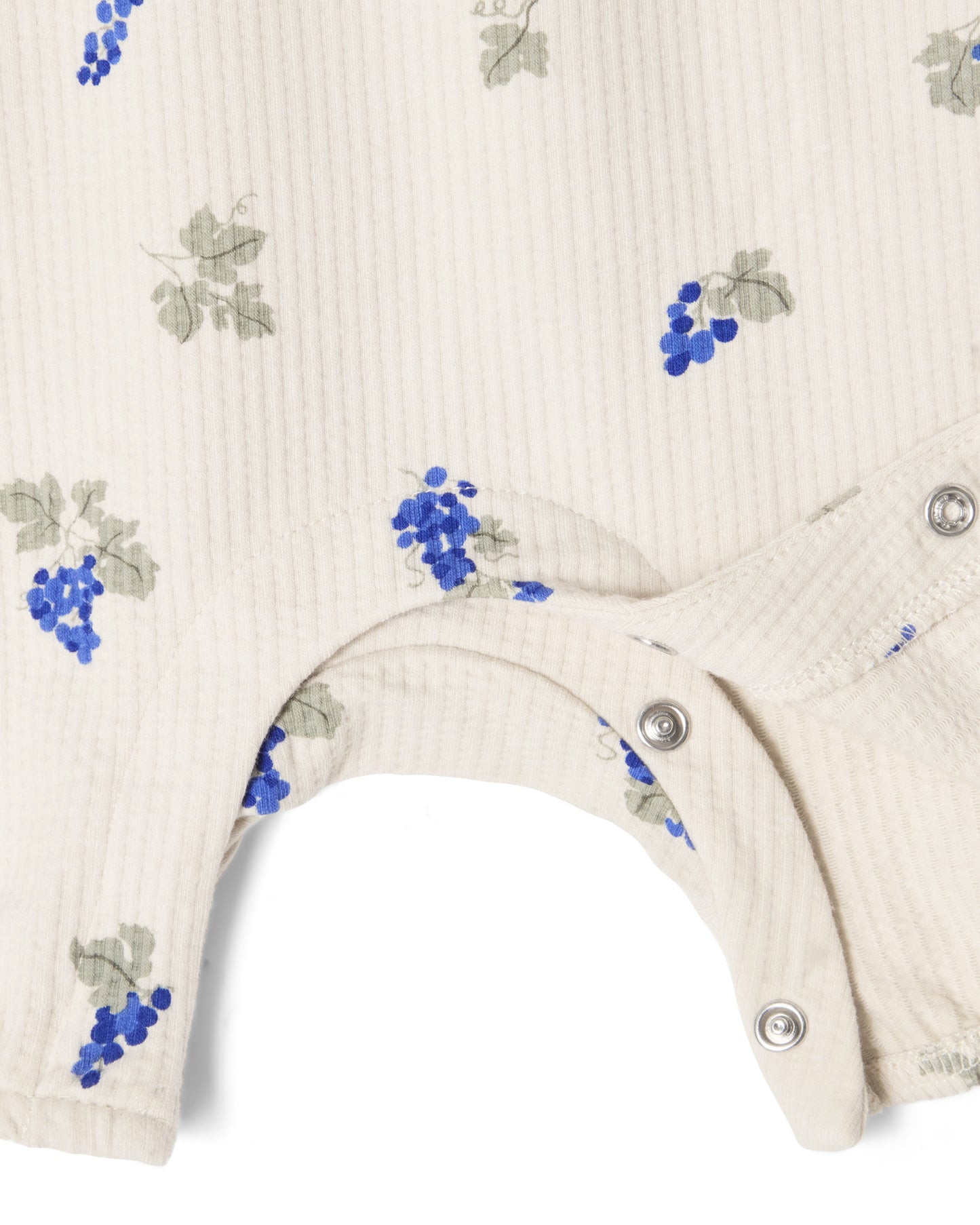 Garbo&Friends - Structured Jersey Onesie Grapes ecru - Jumpsuit - knoopsluiting