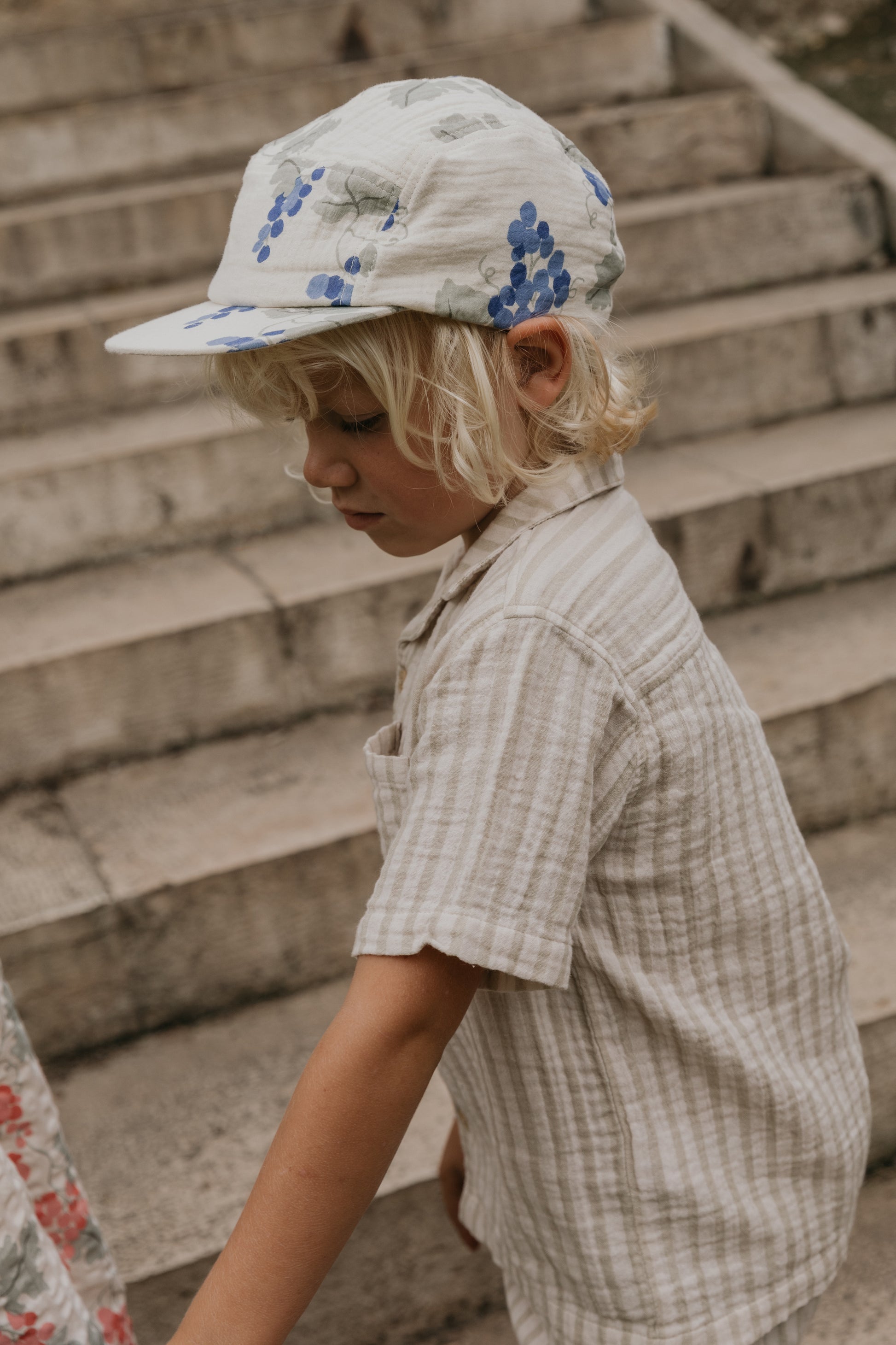 Garbo&Friends - Muslin Shirt - Korte mouwen shirt- 100% biologisch katoen