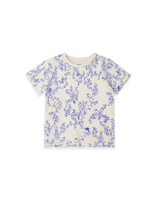 Garbo&Friends - Structured Jersey T-shirt Baby Jardim - Top - 100% bio katoen - voorkant