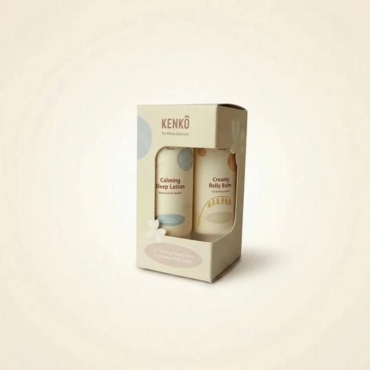 The Mama Essentials Set - Sleep Lotion & Belly Balm - Gift Set - Organic - Kenkô