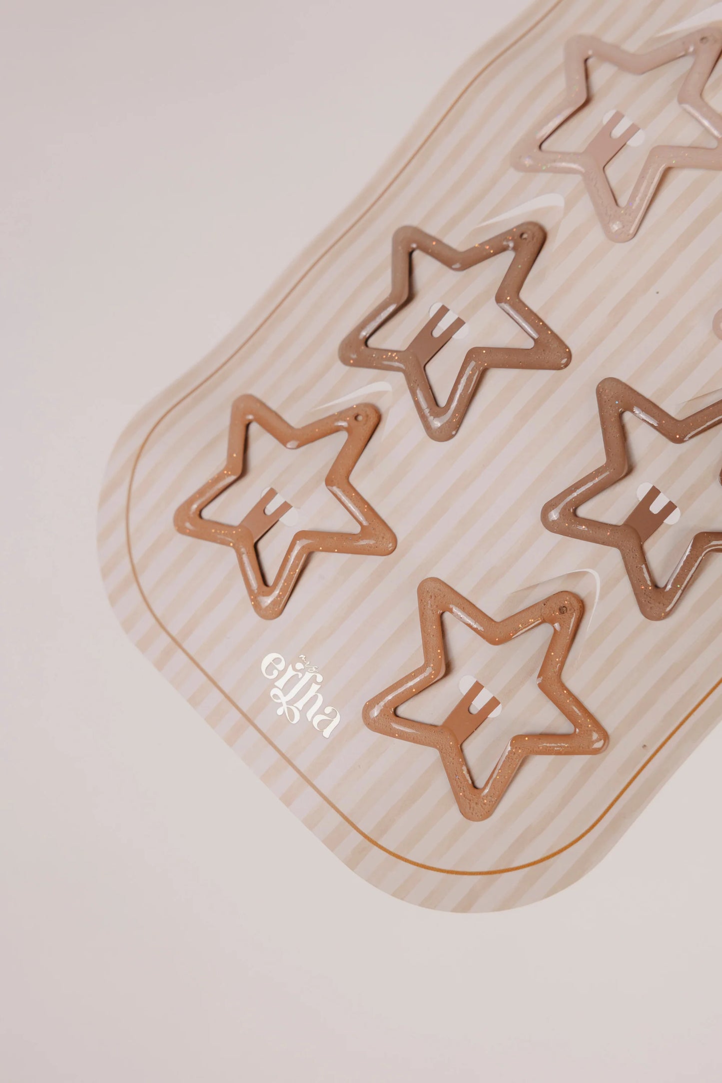 Glitter Haarknipjes Set - Sterretjes - 10 Stuks - Mrs Ertha