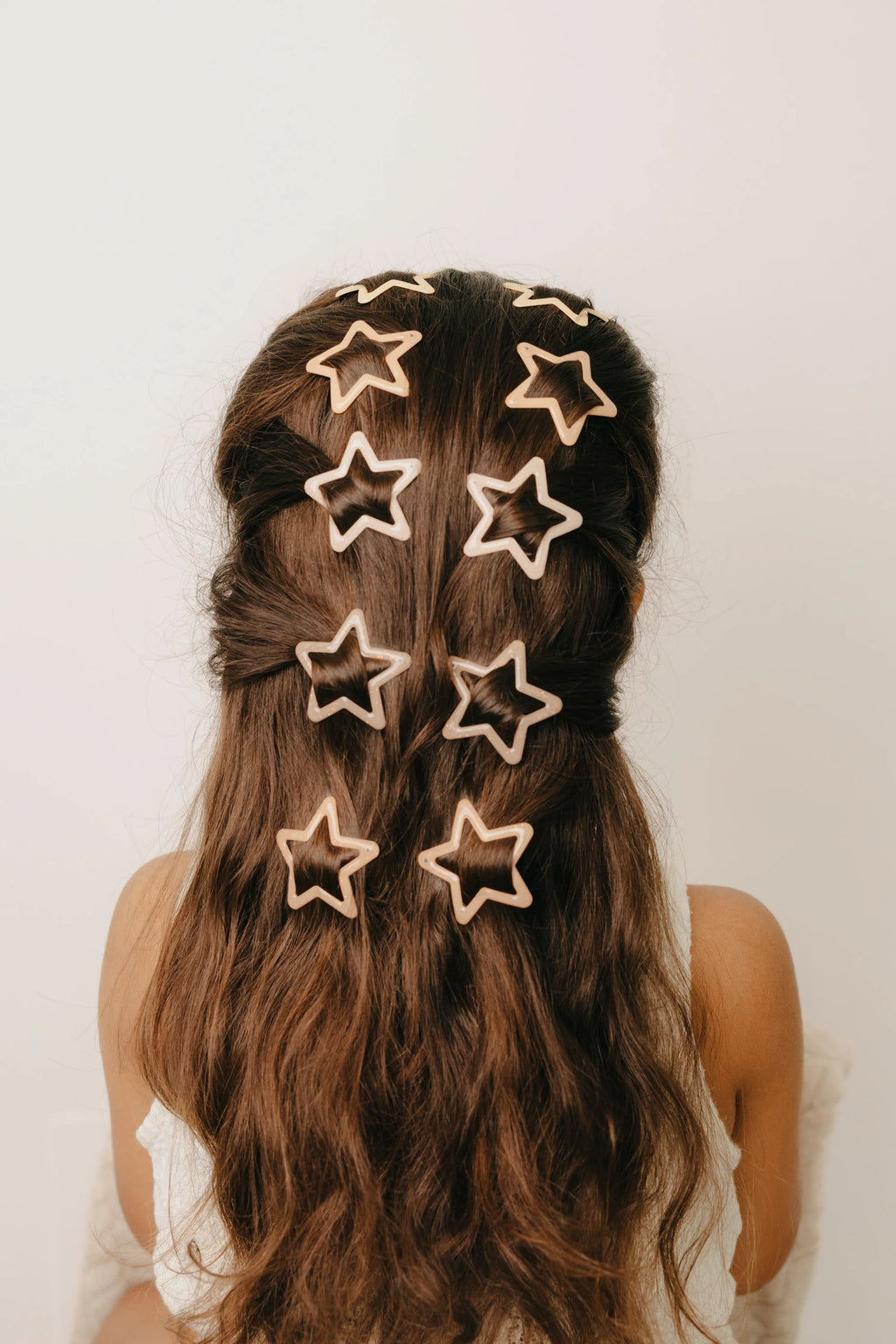 Glitter Haarknipjes Set - Sterretjes - 10 Stuks - Mrs Ertha - productfoto - afbeelding 2
