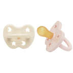 Speentjes - Natuurrubber - 3-36 maanden - 2 pack - Round - Hevea