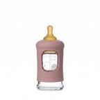 Glazen babyfles - Wide Neck met beschermhoes 150 ml - HEVEA - productfoto - afbeelding 3