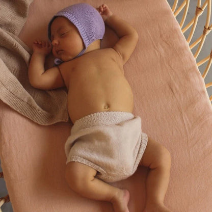 Bloomer Ginny - Ballonbroekje Baby - Cream - Merinowol - HVID - baby