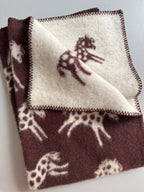 Wiegdeken Pony - 100% eco-wol - 65 x 90 cm - Klippan Yllefabrik
