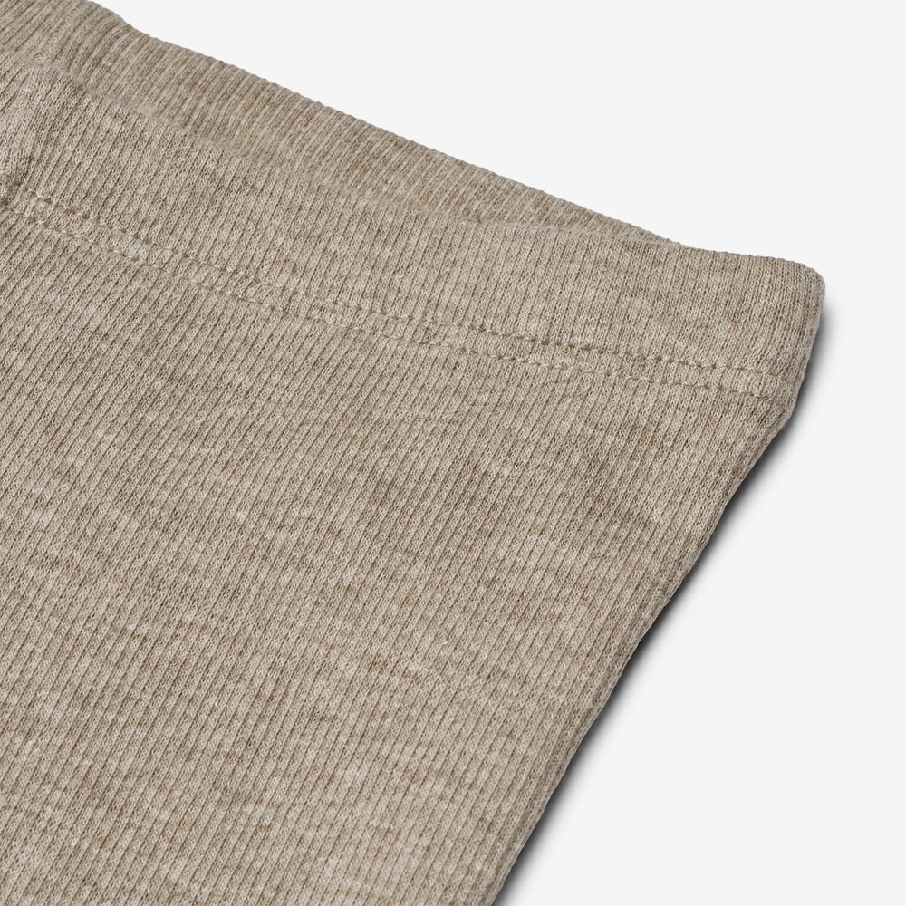 Legging Jules - Biologisch katoen - Gravel Melange - Wheat - bovenkant - afbeelding 2