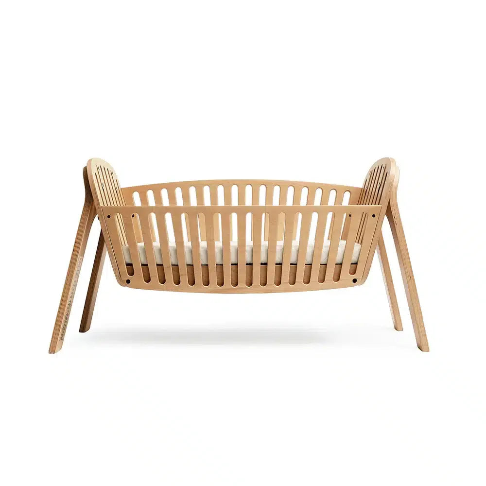 KODO Co-sleeping Crib - Houten Co Sleeper - Van Geboorte tot 6 Maanden - Charlie Crane