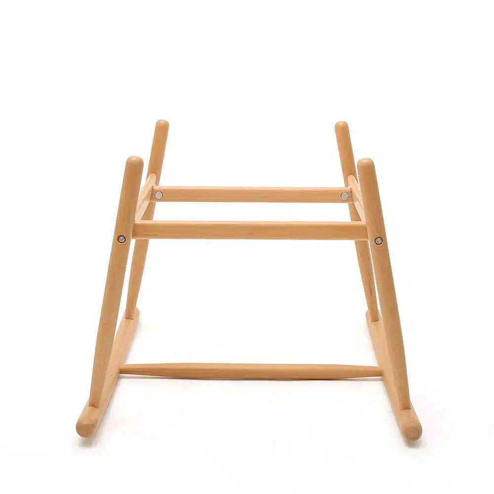 KUKO Rocking Stand - Houten Schommelonderstel voor de KUKO Moses Basket - Beech Wood - Charlie Crane - productfoto - afbeelding 5