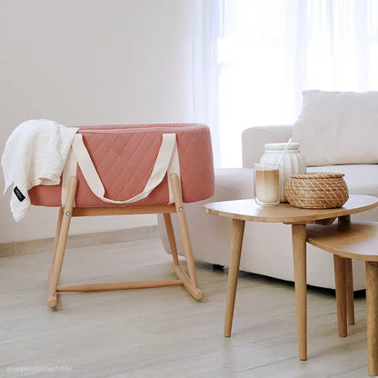 KUKO Baby Moses Basket - Draagbare Cocoon Wieg vanaf Geboorte - Babylift & Wieg - Charlie Crane