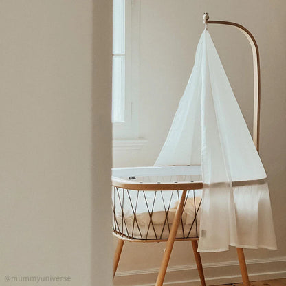 KUMI Wooden Cradle - Rocking Wooden Cradle - Charlie Crane