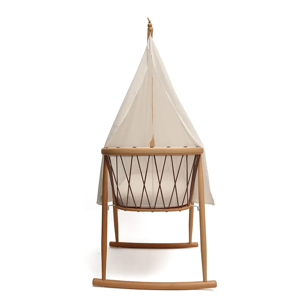 KUMI Canopy – Organic Cotton Canopy for the KUMI Cradle - Charlie Crane