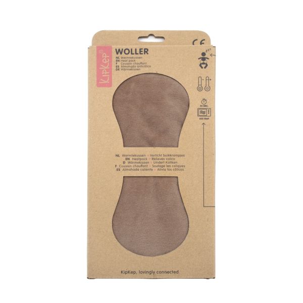 Warmtekussen voor baby’s & ouders - Coffee/bruin - KipKep Woller - productfoto - afbeelding 2