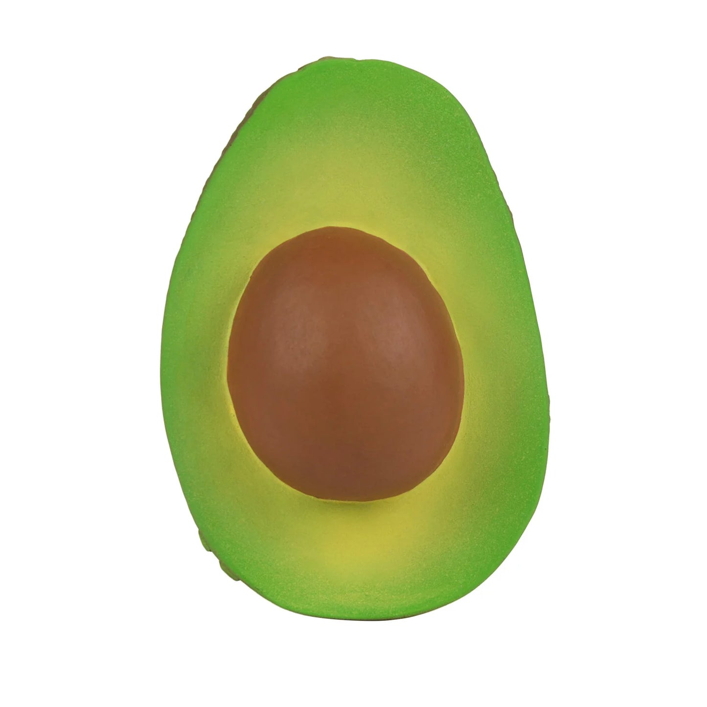 Bijtring & badspeeltje Arnold the Avocado - Natuurrubber - Oli&Carol