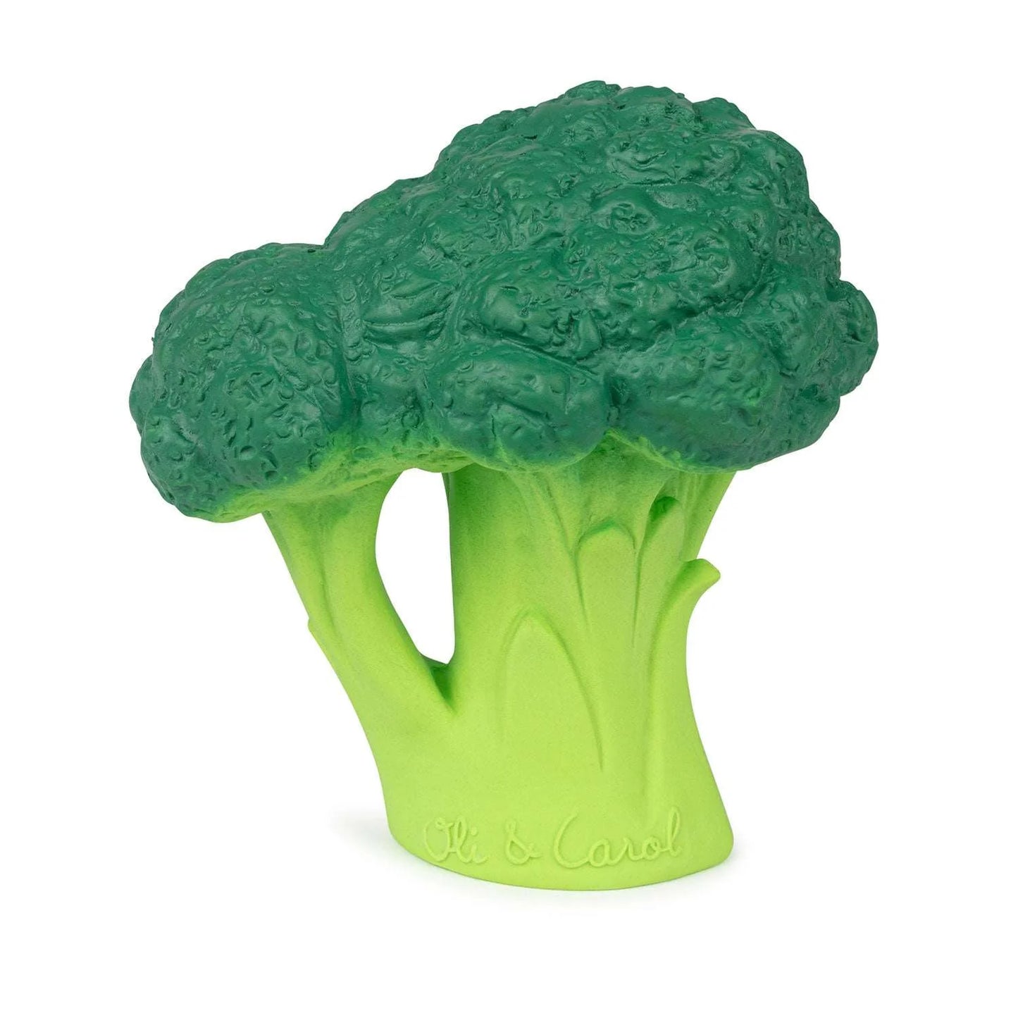 Bijtring & badspeeltje Brucy the Broccoli - Natuurrubber - Oli&Carol