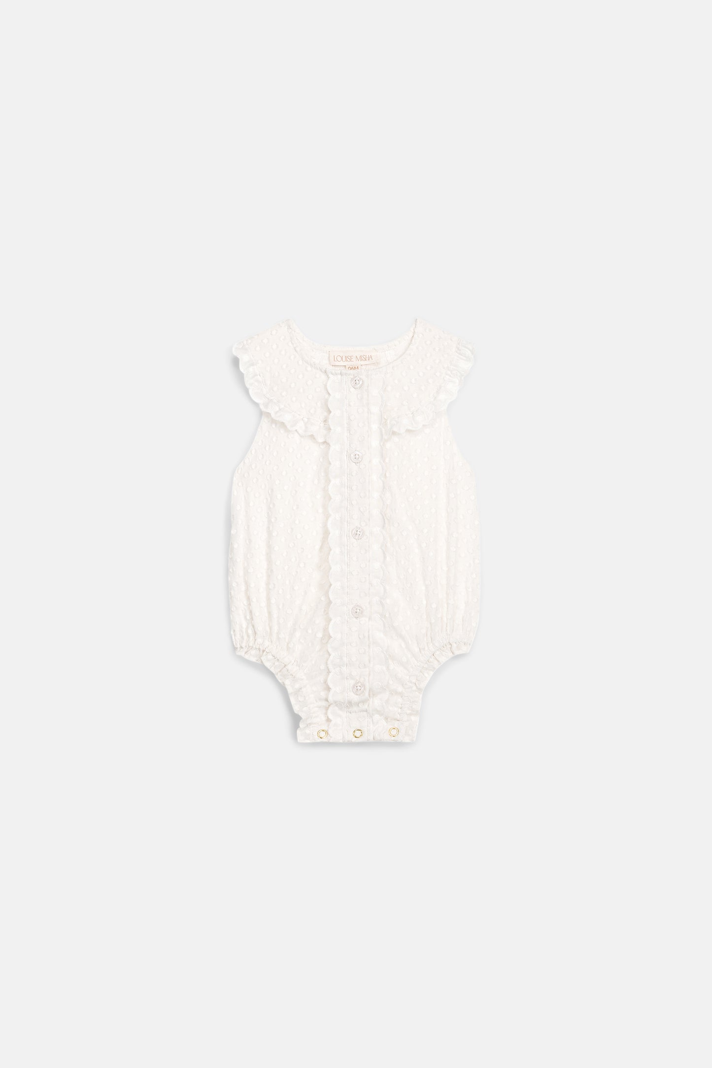 Romper Jada - Katoenmix - Off White/Wit - Louise Misha productfoto