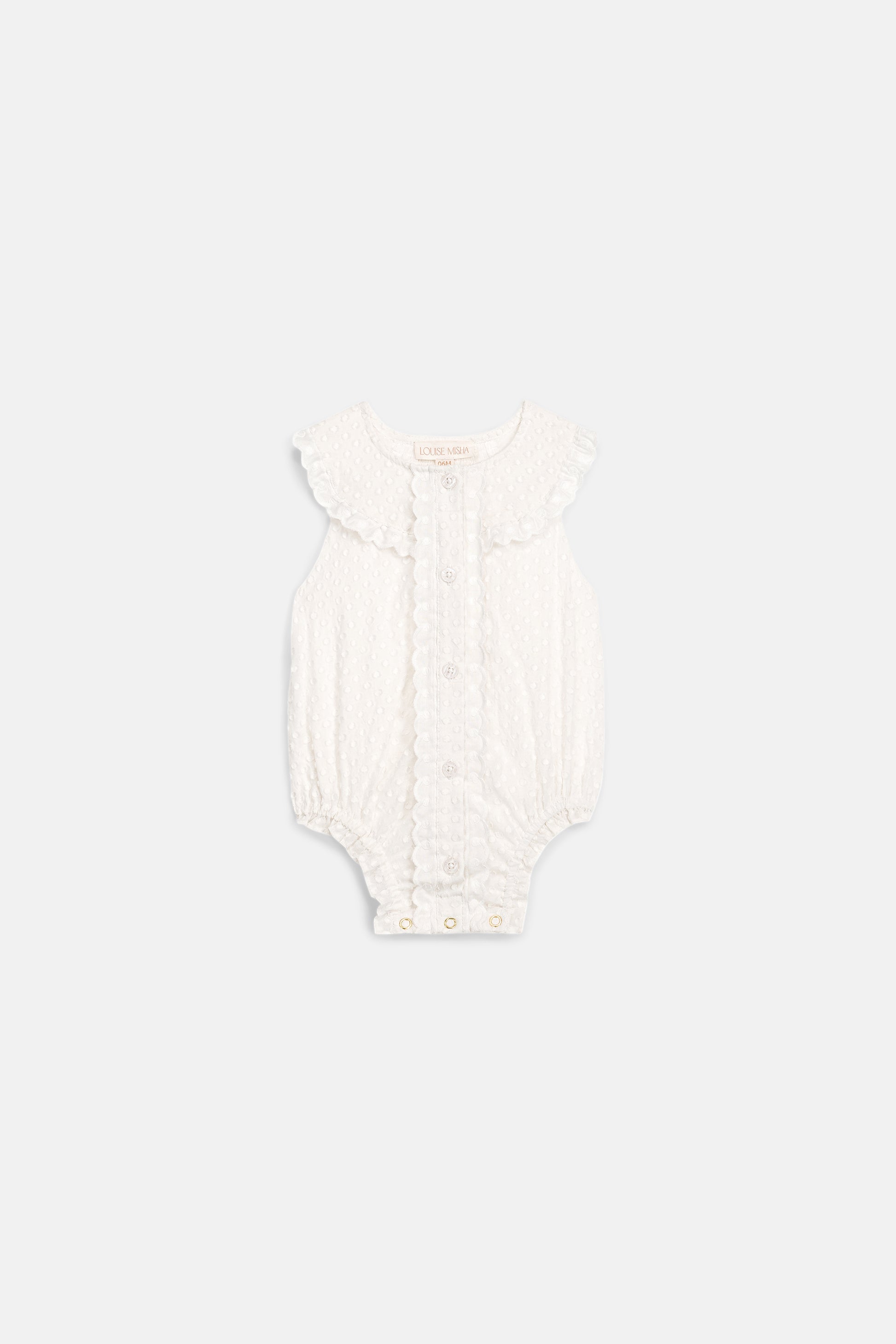 Romper Jada - Katoenmix - Off White/Wit - Louise Misha productfoto