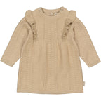 Jurkje Nali - Beige - 100% katoen - LEVV Labels - voorkant