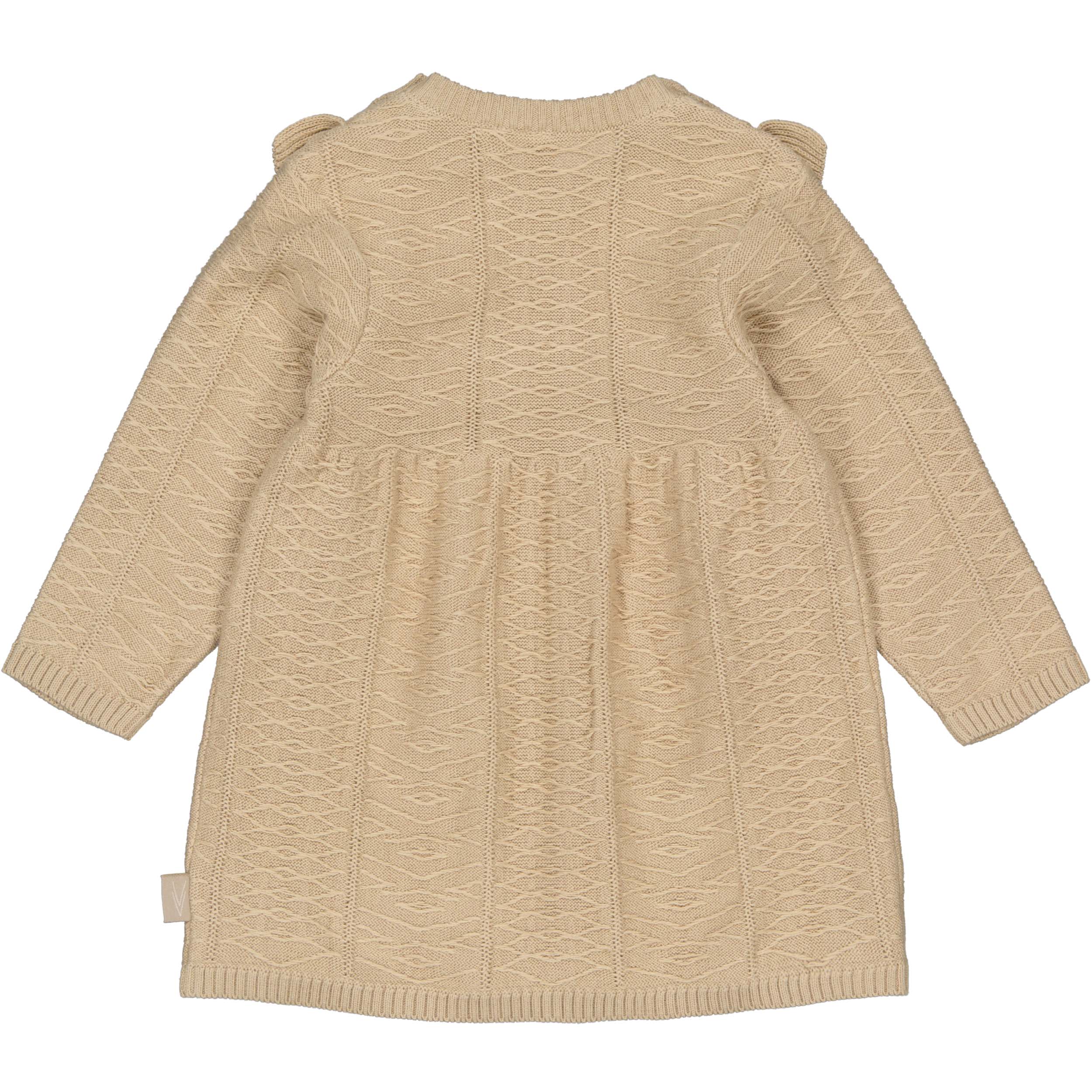 Jurkje Nali - Beige - 100% katoen - LEVV Labels - achterkant