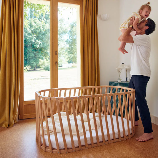 LUGO Bed Extension - Verlenging voor LUGO Babybed naar Juniorbed 70x140 cm - Charlie Crane