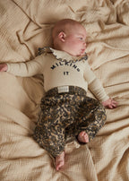 Emerson Leopard Trouser – Leopard oversized pants – 100% Organic Cotton – Claude & Co