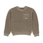 Sweater Veto - Katoen - Taupe - Levv voorkant
