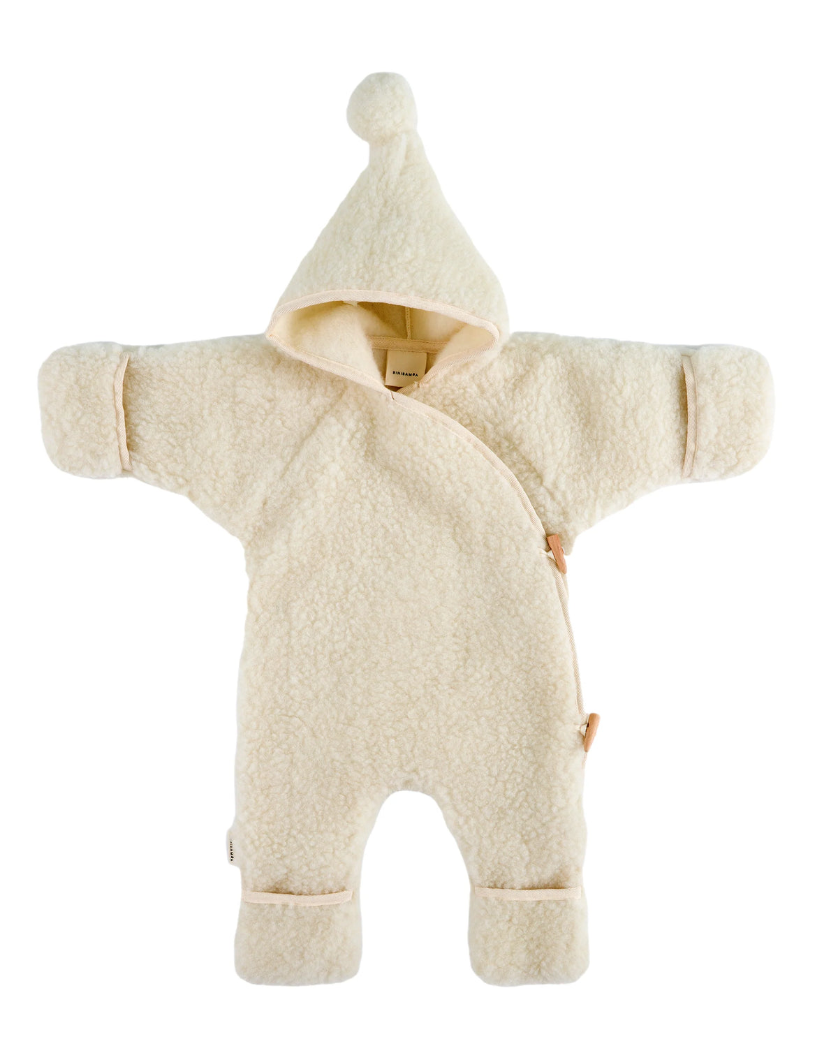 Merino Snugglesuit – Wool baby pram suit made from 100% merino wool – BINIBAMBA