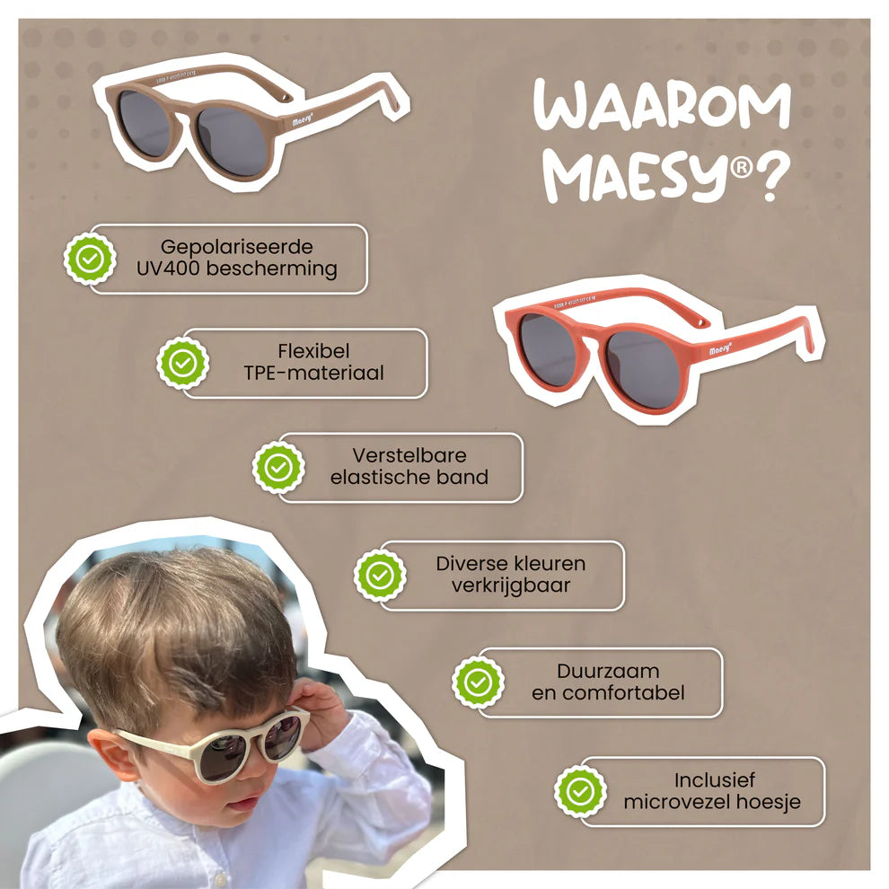 Zonnebril Bowi 1 t/m 3 jaar - Maesy