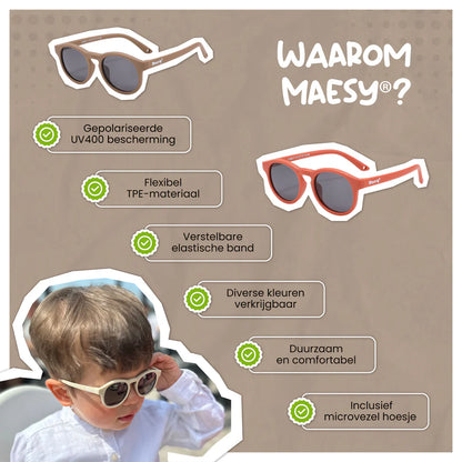 Zonnebril Bowi 1 t/m 3 jaar - Maesy