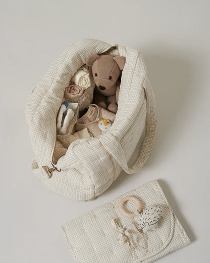 Knuffel beer - Modal katoen mix - Bruin - MarMar Copenhagen set