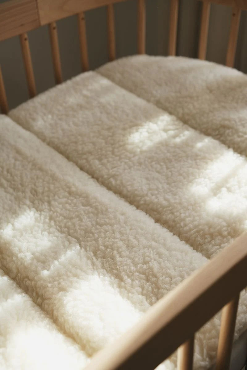 Matrastopper / onderdeken - Merinowol - Naturel - Kico Label