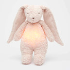Knuffelkonijn met hartslag & white noise - The Humming Bunny 2.0 - Biologisch GOTS katoen - Moonie - productfoto - afbeelding 3