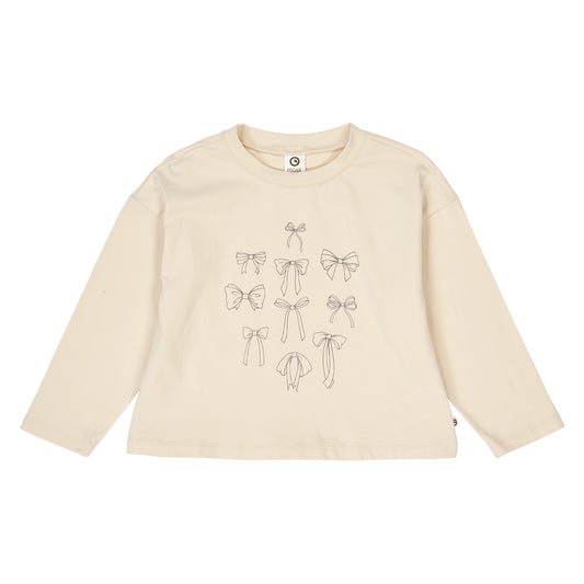 Müsli by Green Cotton - Bow l/s T - Top - Katoen mix - voorkant