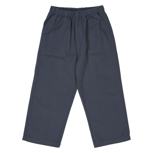 Müsli by Green Cotton - Twill pants - Broekje - Night blue - 100% katoen voorkant