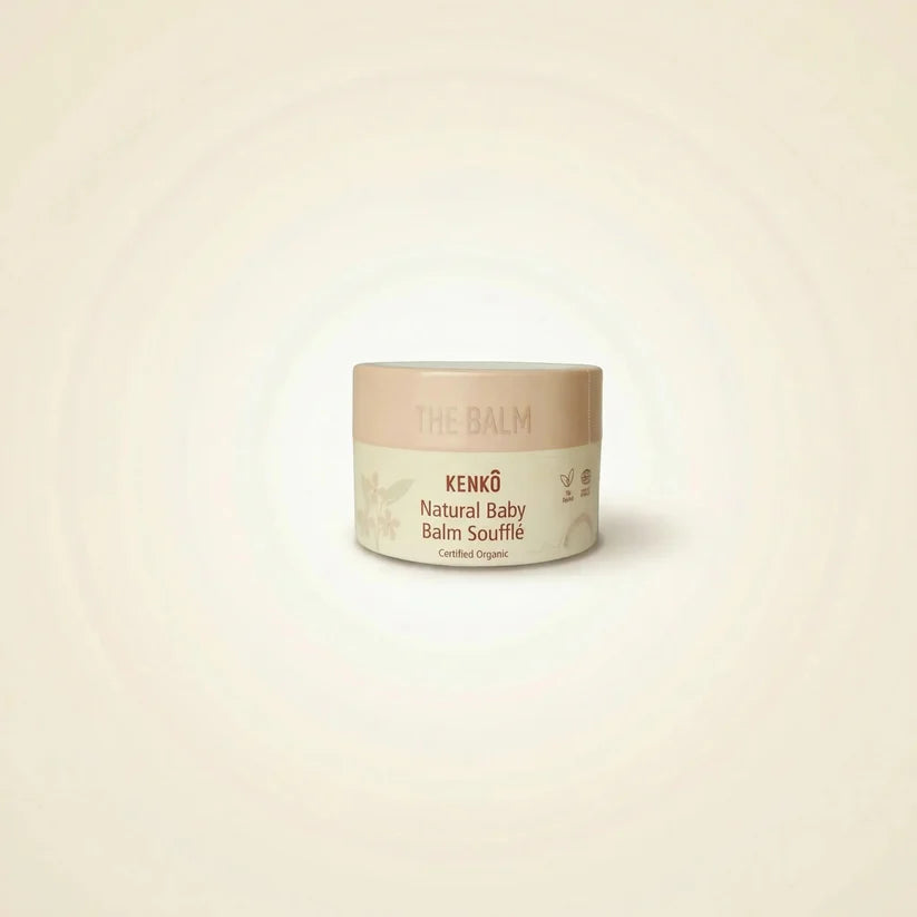 Natural Baby Balm Soufflé - Baby crème voor droge plekjes - Organic - Kenko - verpakking