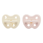 Speentjes - Natuurrubber - 3-36 maanden - 2 pack - Round - Hevea