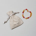 Barnsteen en edelstenen armband - Sofie - 14 cm - Nirrimis - productfoto - afbeelding 3