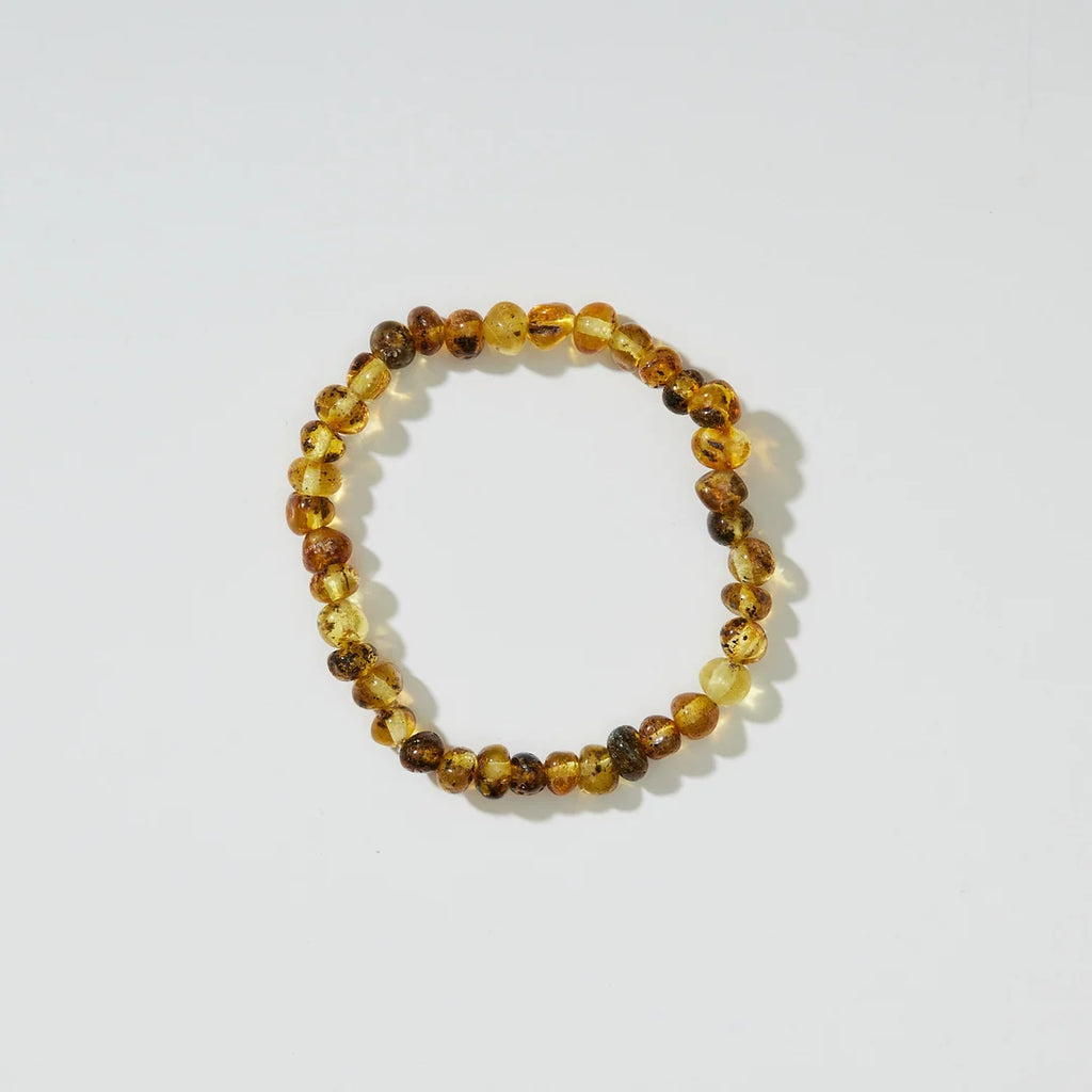 Green Amber Bracelet – Damesarmband – Groene baltisch barnsteen – Nirrimis