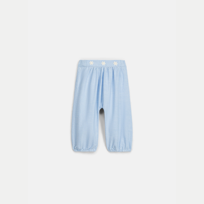 Broekje - Pants Floreli - Biologisch katoen - Oxford Blue/Blauw - Louise Misha