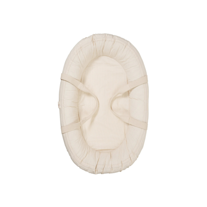 Baby nest & lift - Biologisch katoen - Beige streep - Copenhagen Colors