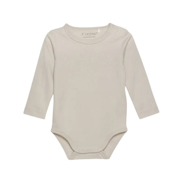 Fixoni - Body LS Solid - Romper - 100% katoen