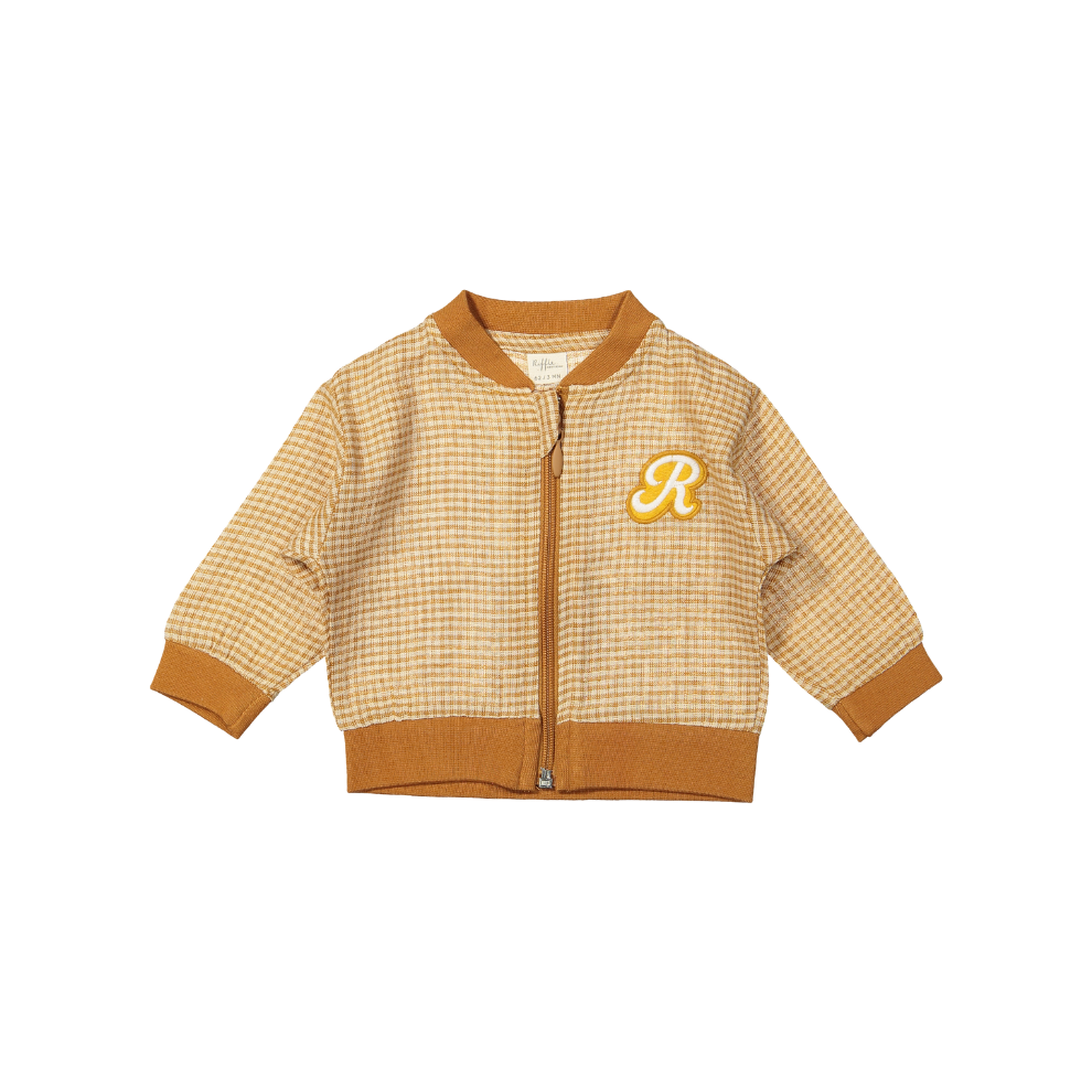 Jasje Noel - Linnen/Katoen - Brown Square/bruin - Riffle Amsterdam