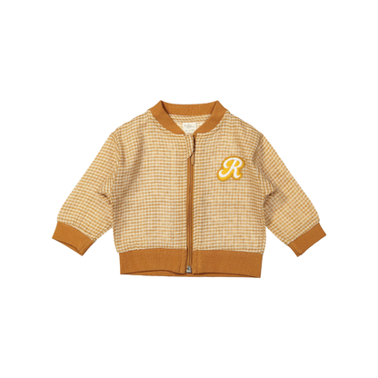 Jasje Noel - Linnen/Katoen - Brown Square/bruin - Riffle Amsterdam