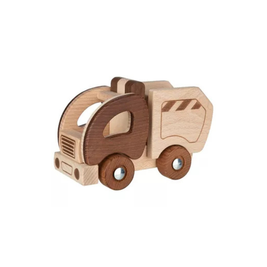 Vuilniswagen - Hout - Goki Nature