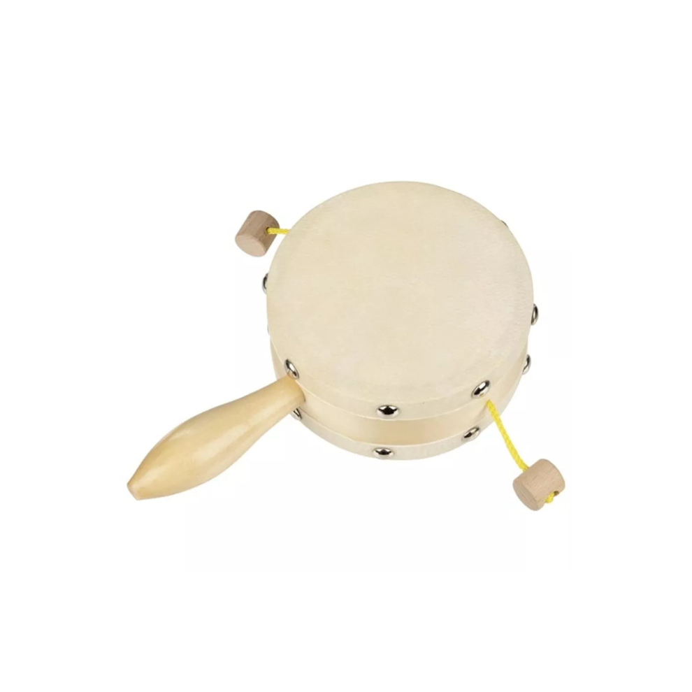 Houten trommel - 10 cm - 3+ jaar - Goki Nature