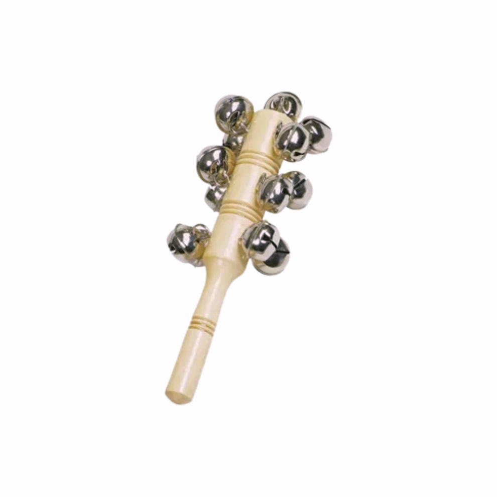 Bellenstok met 13 bellen - 18,5 cm - Goki Nature - productfoto