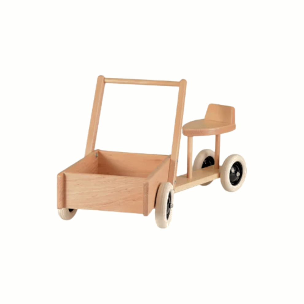 Bakfiets hout - Loop fiets - 1+ jaar - Egmont Toys