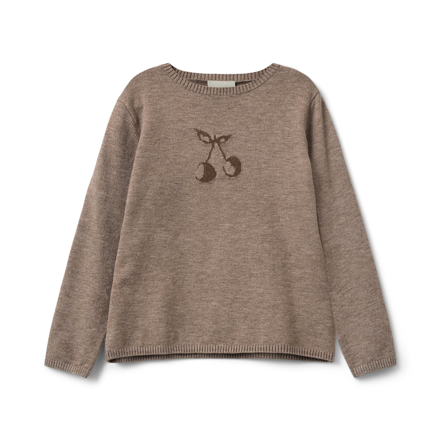 Fijngebreide trui Ursa - Bruin melange - Sofie Schnoor