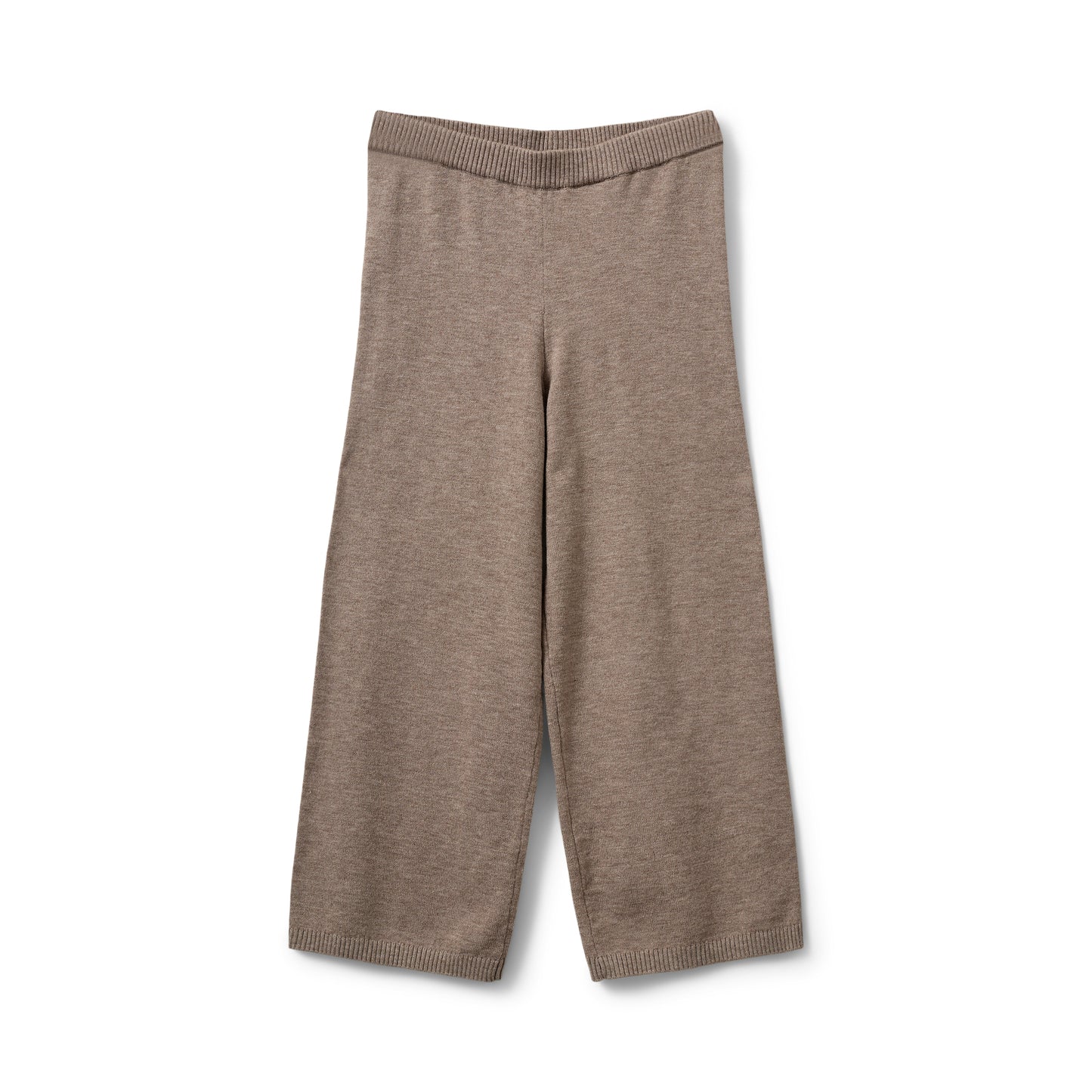 Fijngebreide broek Lova - Bruin melange - Sofie Schnoor