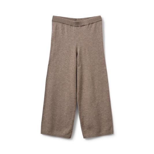 Fijngebreide broek Lova - Bruin melange - Sofie Schnoor